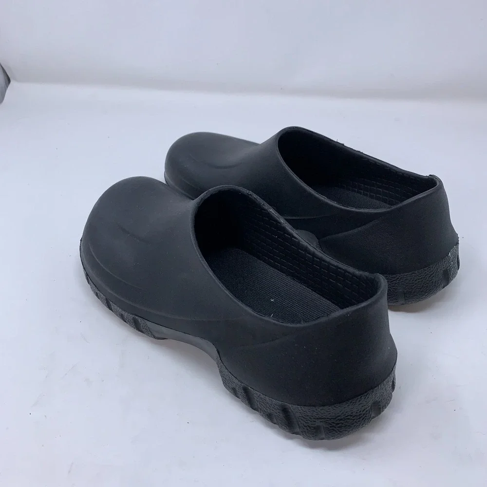 Wako Mens Size 40 Black Waterproof Non-Slip Safety Work Clogs Chef Shoes NWOB
